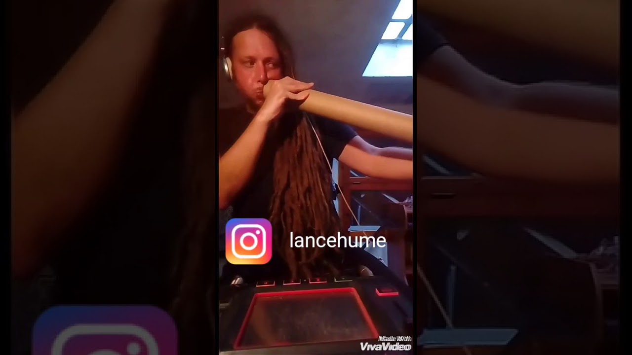 Didgeridoo Jungle live loop kaoss pad