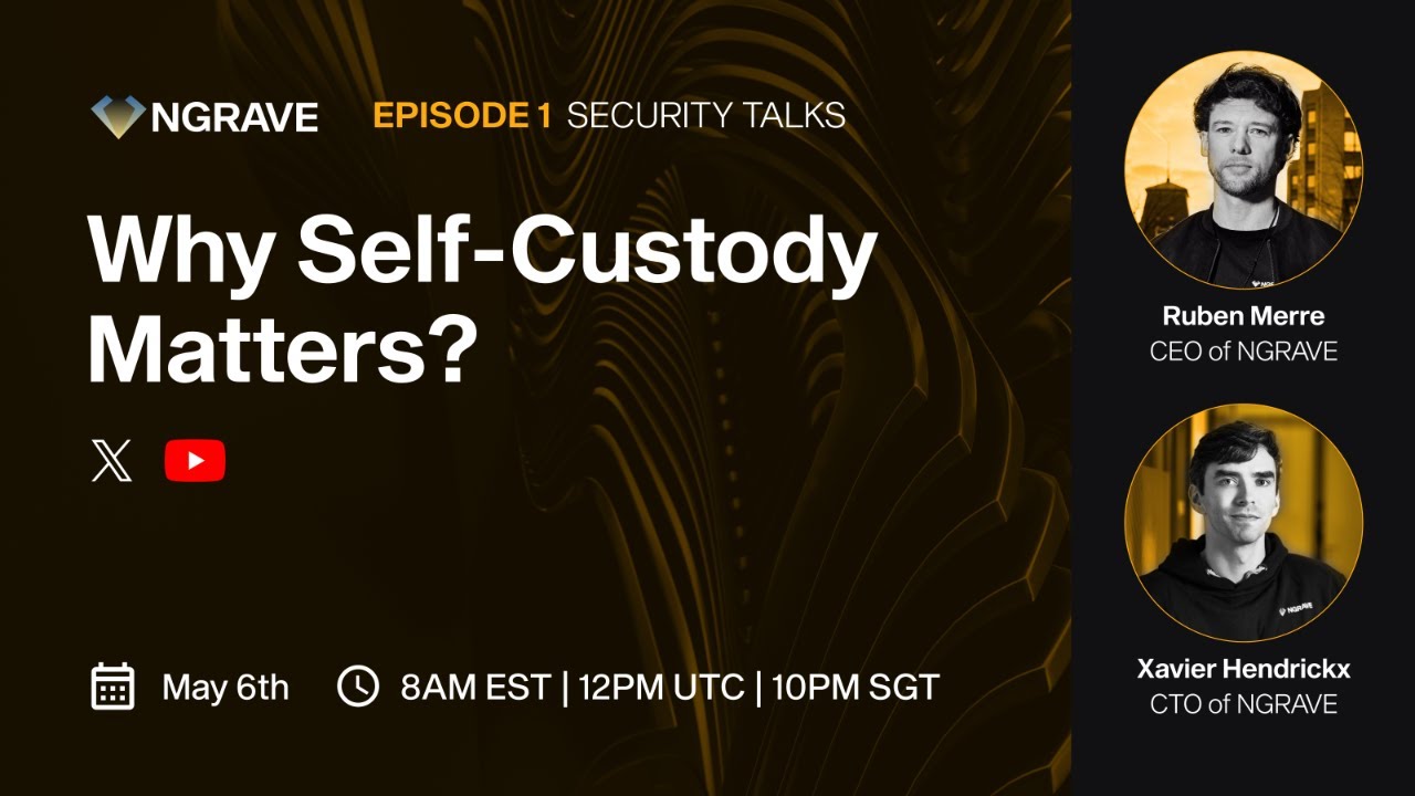 Security Talks Episode 1: Why Self-Custody Matters
