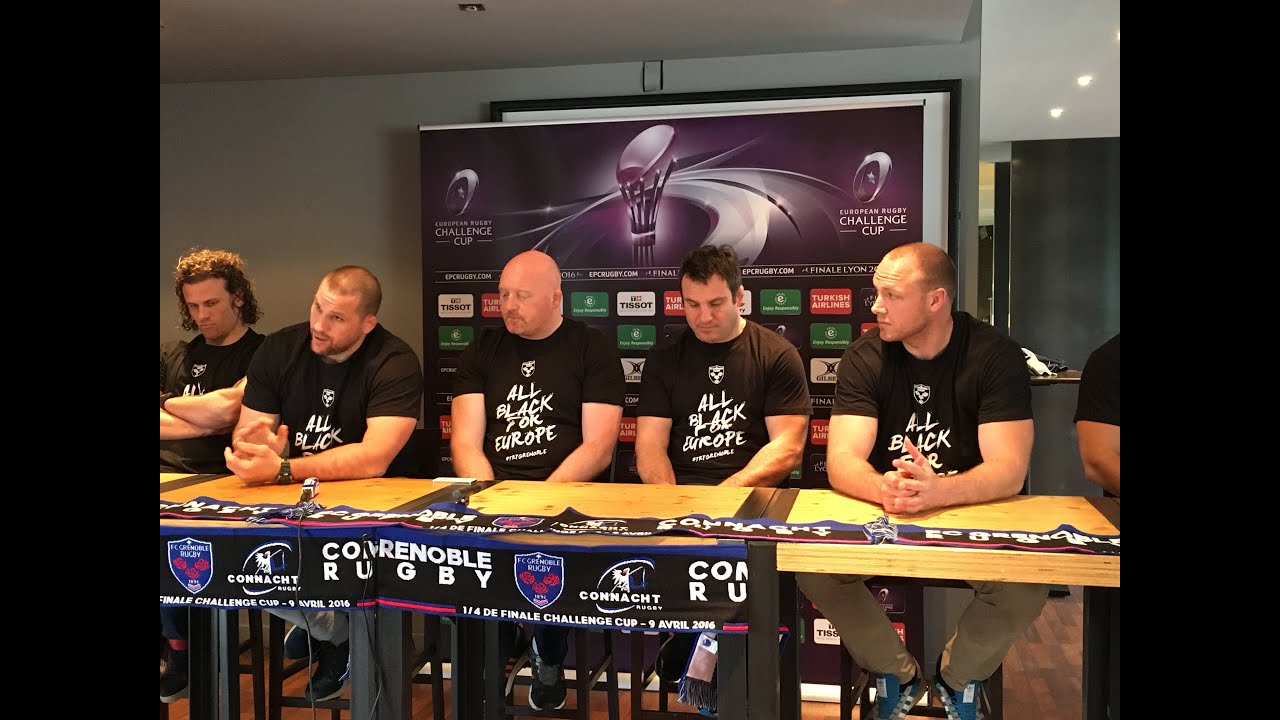 Conférence de presse avant FCG-Connacht