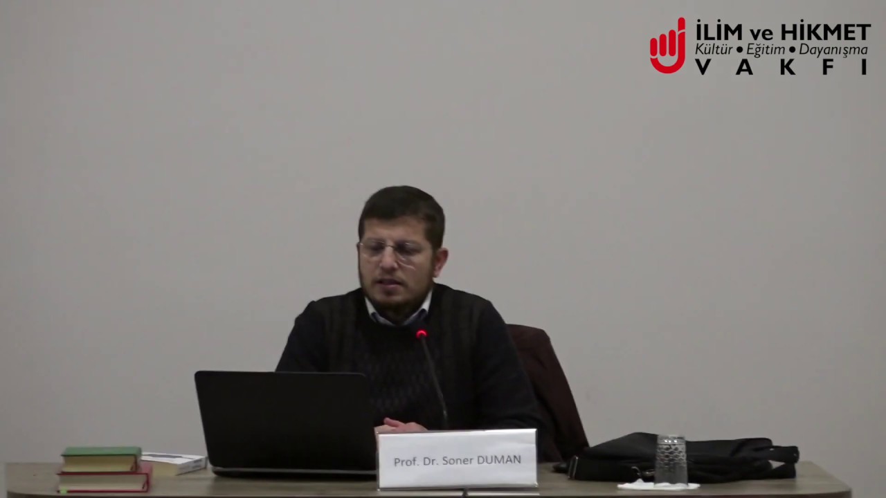 Prof.Dr. Soner Duman - Selefi Fıkıh Söylemi (İbni Teymiyye Örneği)