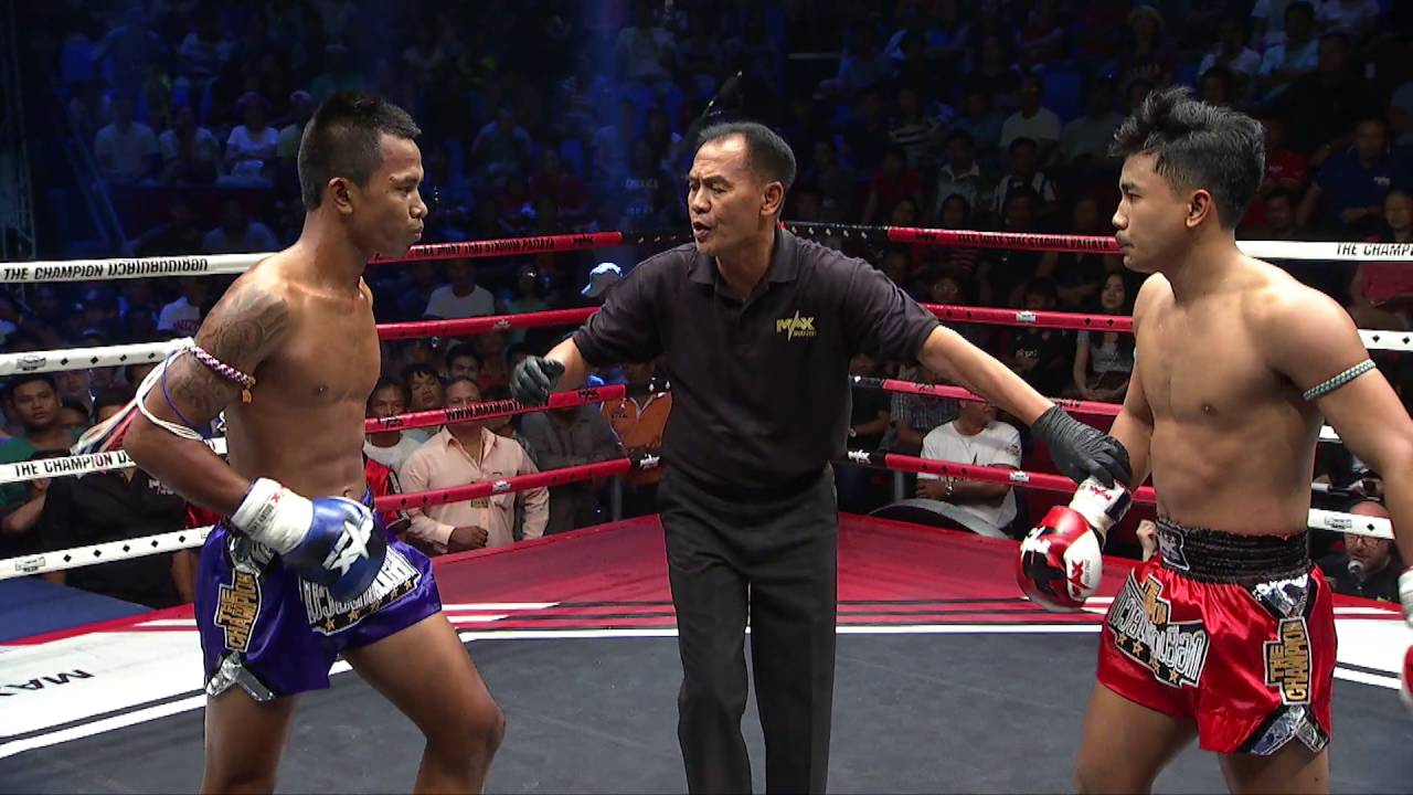 The Champion มวยไทยตัดเชือก 13 สิงหาคม 2559 คู่ที่ 3 ทรัพย์ทวี VS จงอางขาว