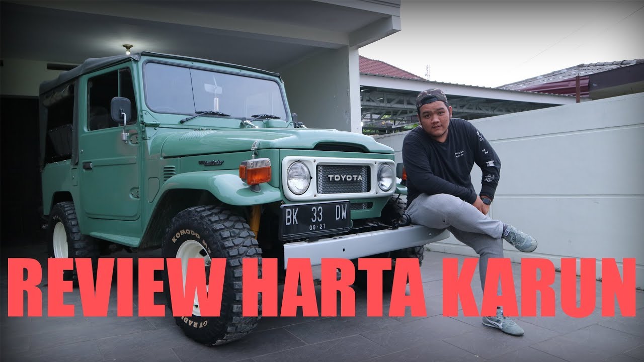 REVIEW TOYOTA LAND CRUISER FJ40 ORIGINAL (SOFTTOP)