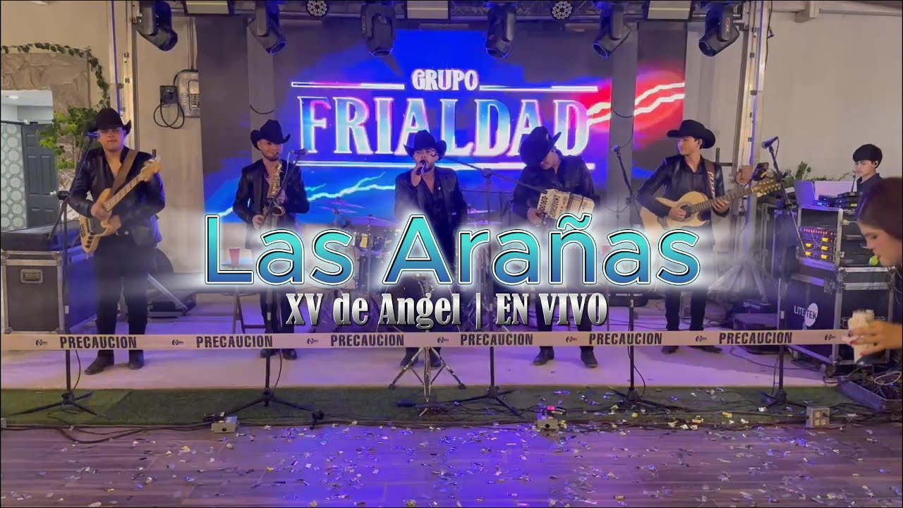 Las Arañas - Grupo Frialdad (En Vivo Xv de Ángel)