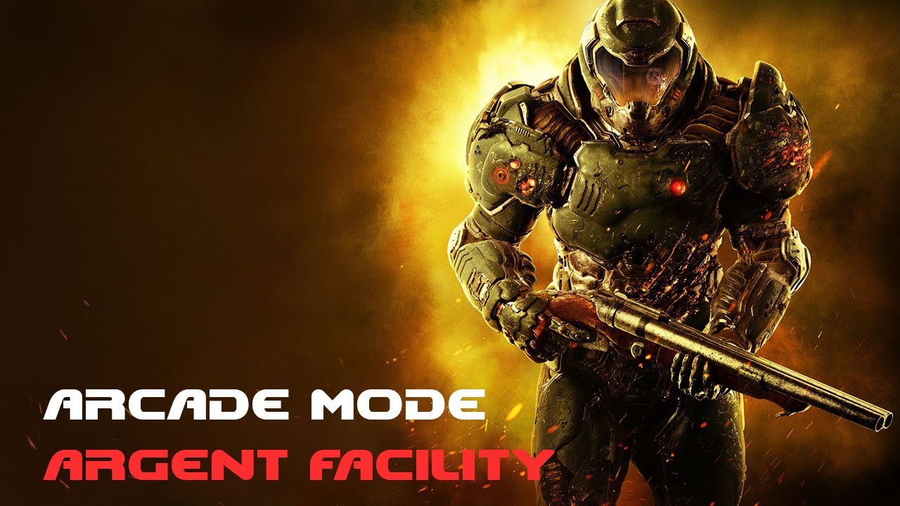 Doom 4 Arcade Mode ARGENT FACILITY [1440p] (World Rank 26)