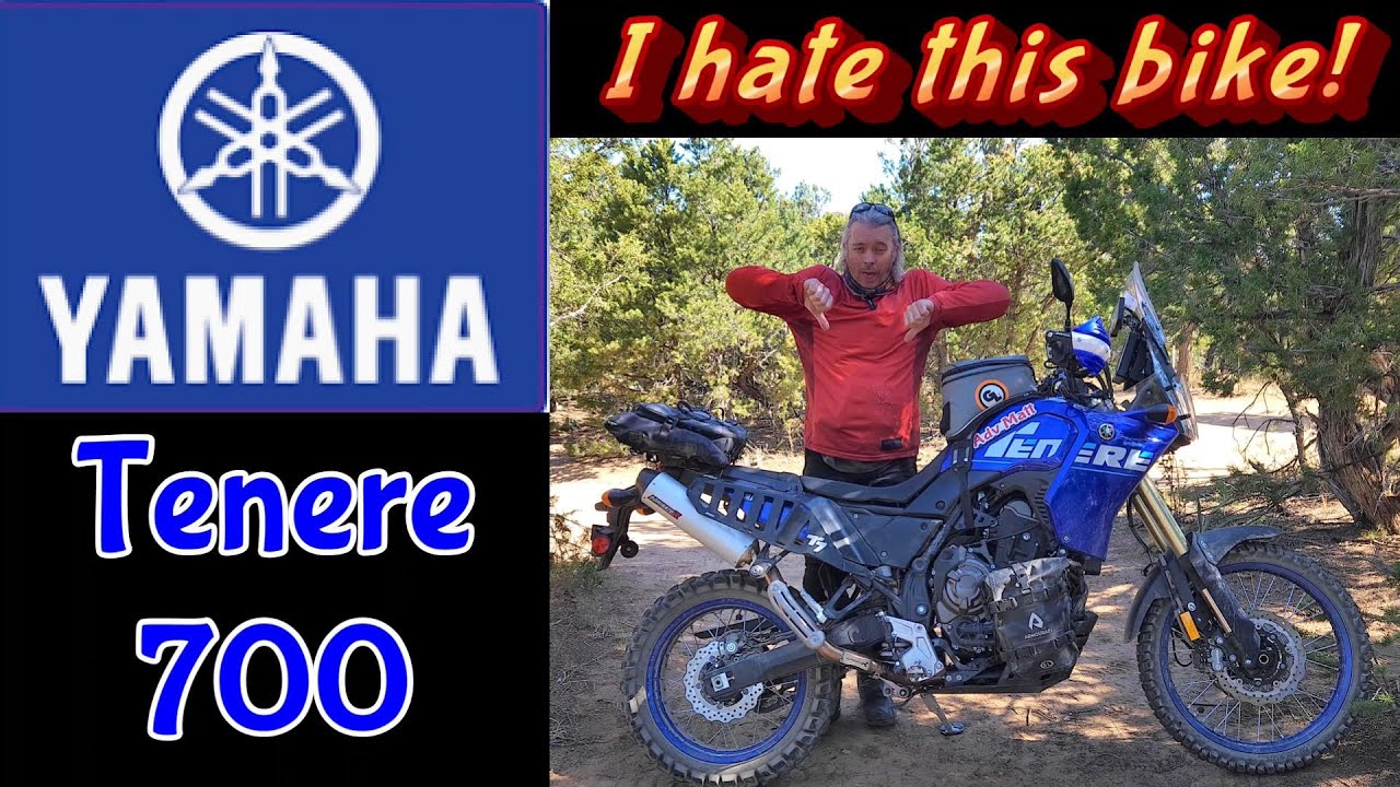 I hate the Yamaha Tenere 700.  Five things I absolutely hate about this bike.