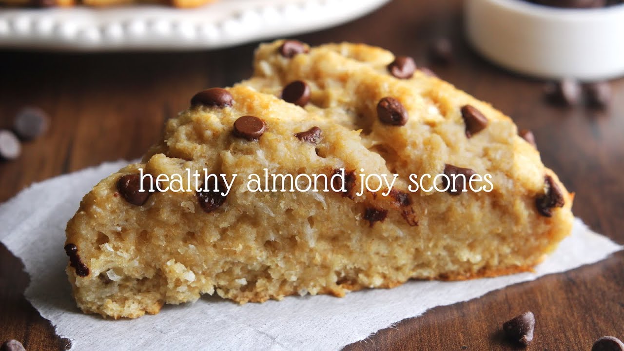Clean Almond Joy Scones