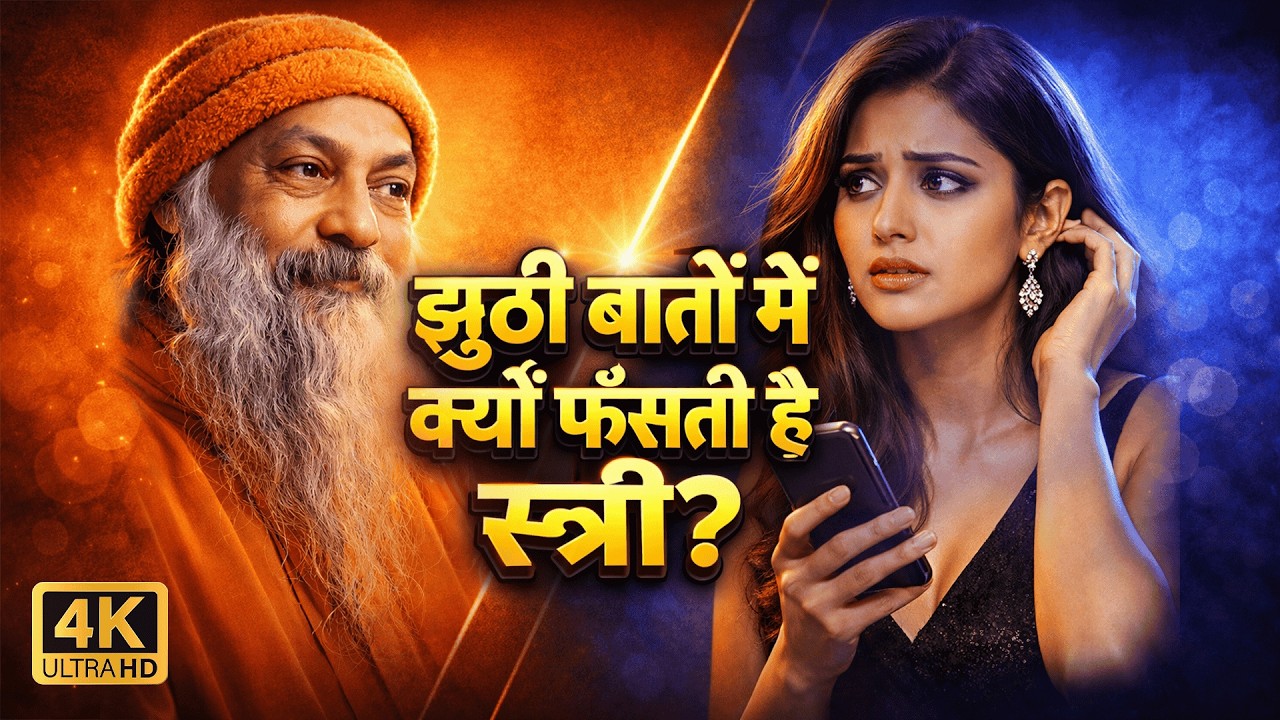 स्त्री झूठी बातों में क्यों गिर जाती है ? Osho Hindi Speech #oshowisdom