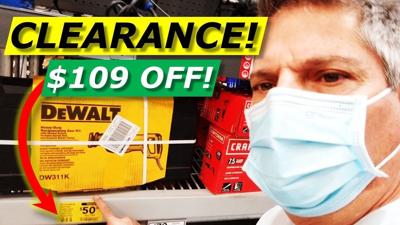 Распродажа Lowes: скидка 109 долларов на сабельную пилу Dewalt DW311K 50,06 долларов. Также AWP