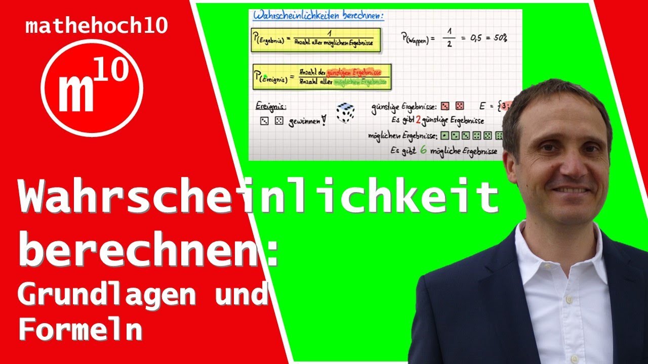 Wahrscheinlichkeit: Grundlagen - Formeln