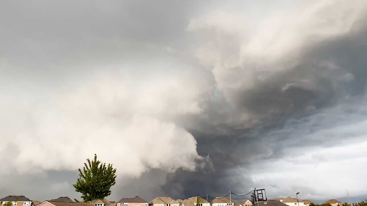 First Tornado Warned Storm in Forever! [Houston Aug. 10, 2022]