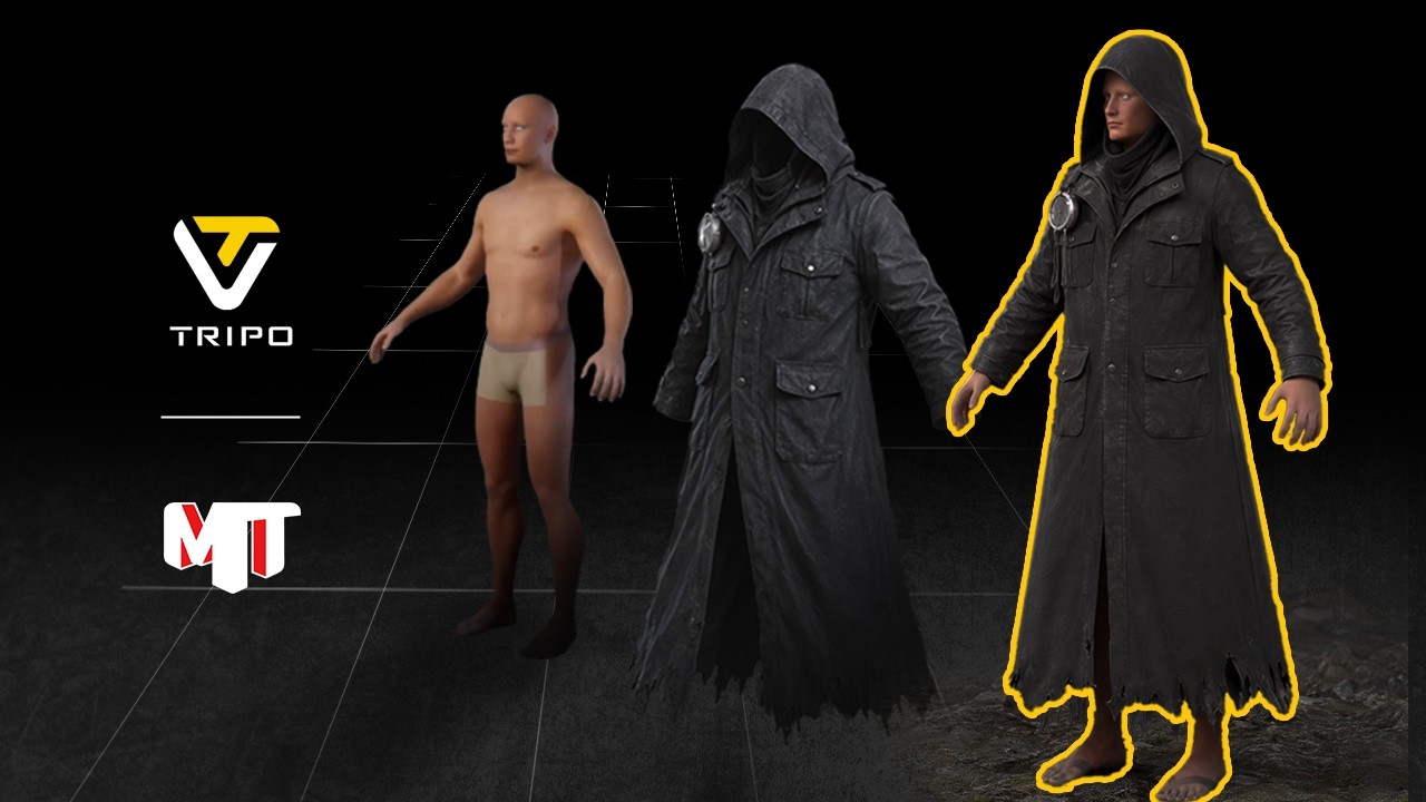 Tripo AI &times; @METATAILOR  | Your Tripo-generated clothes can now actually be worn