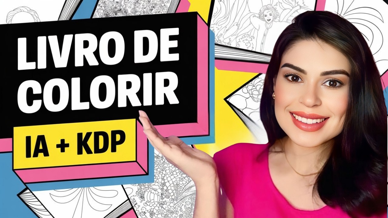 Como criar e vender livros de colorir com IA