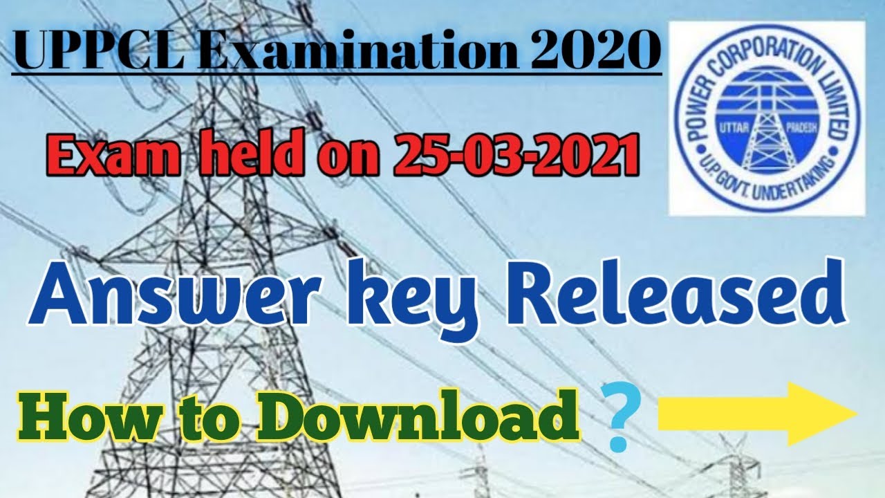 UPPCL Je Electronics Answer key Released, Check Now,