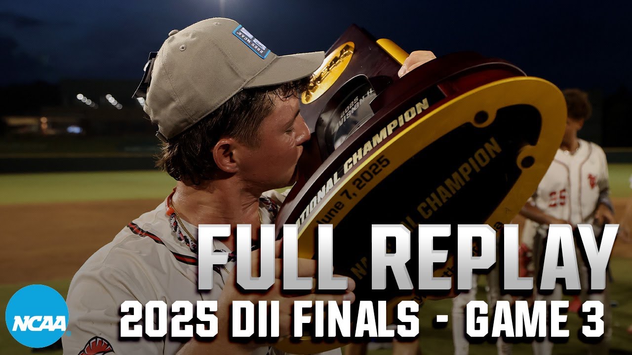 Tampa vs Central Missouri: 2025 NCAA DII baseball championship series Game 3 | FULL REPLAY