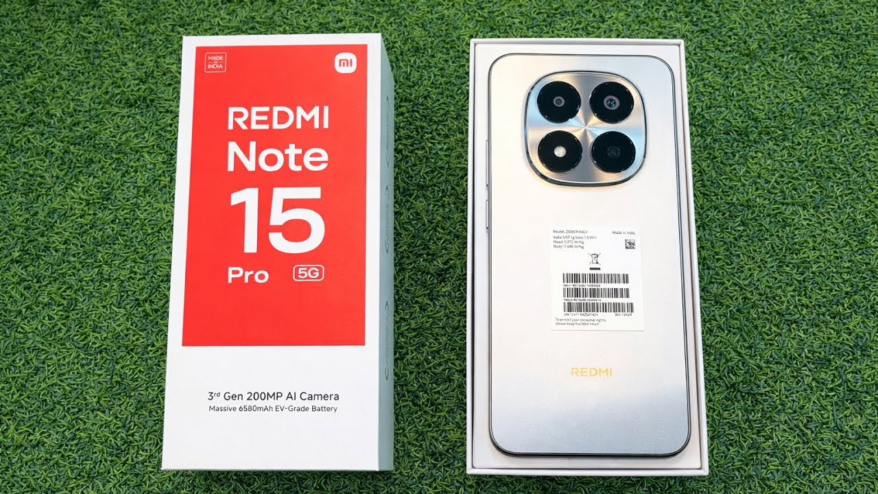 Redmi Note 15 Pro 5G Unboxing 🔥 Full Review & Price in India @XiaomiIndiaOfficial 