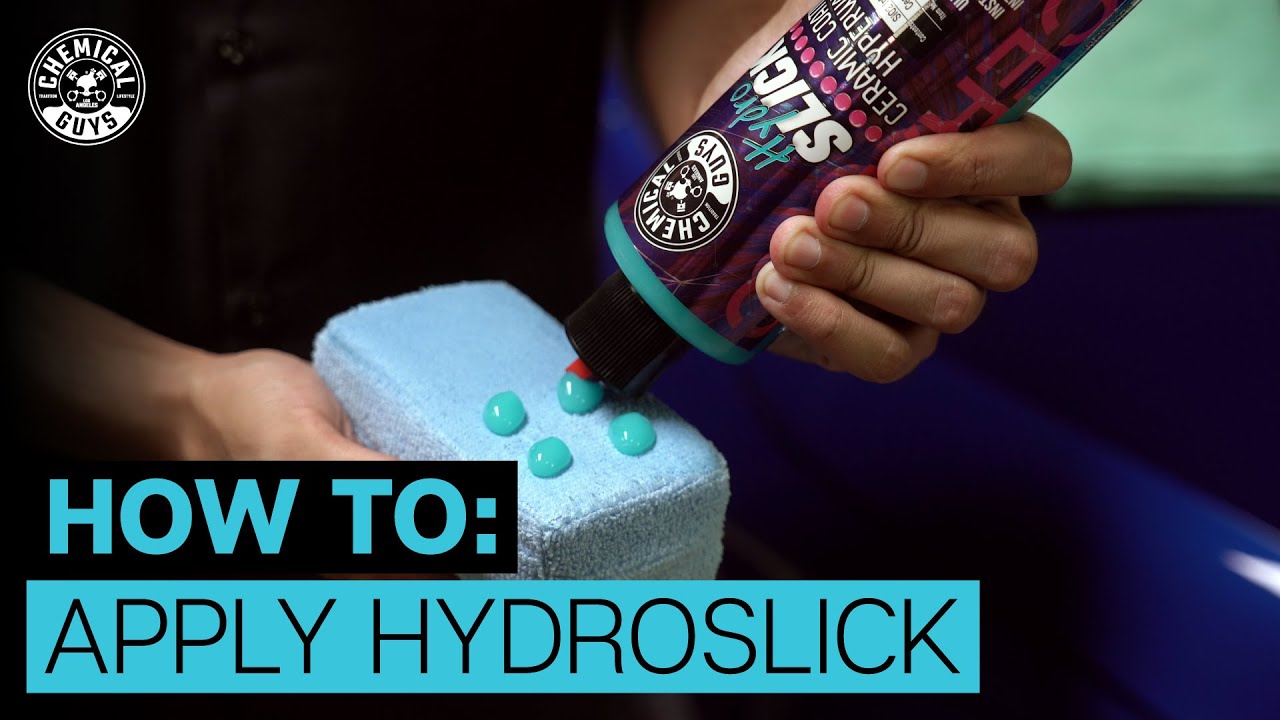 Как наносить керамическое покрытие HydroSlick Hyperwax! — Chemical Guys