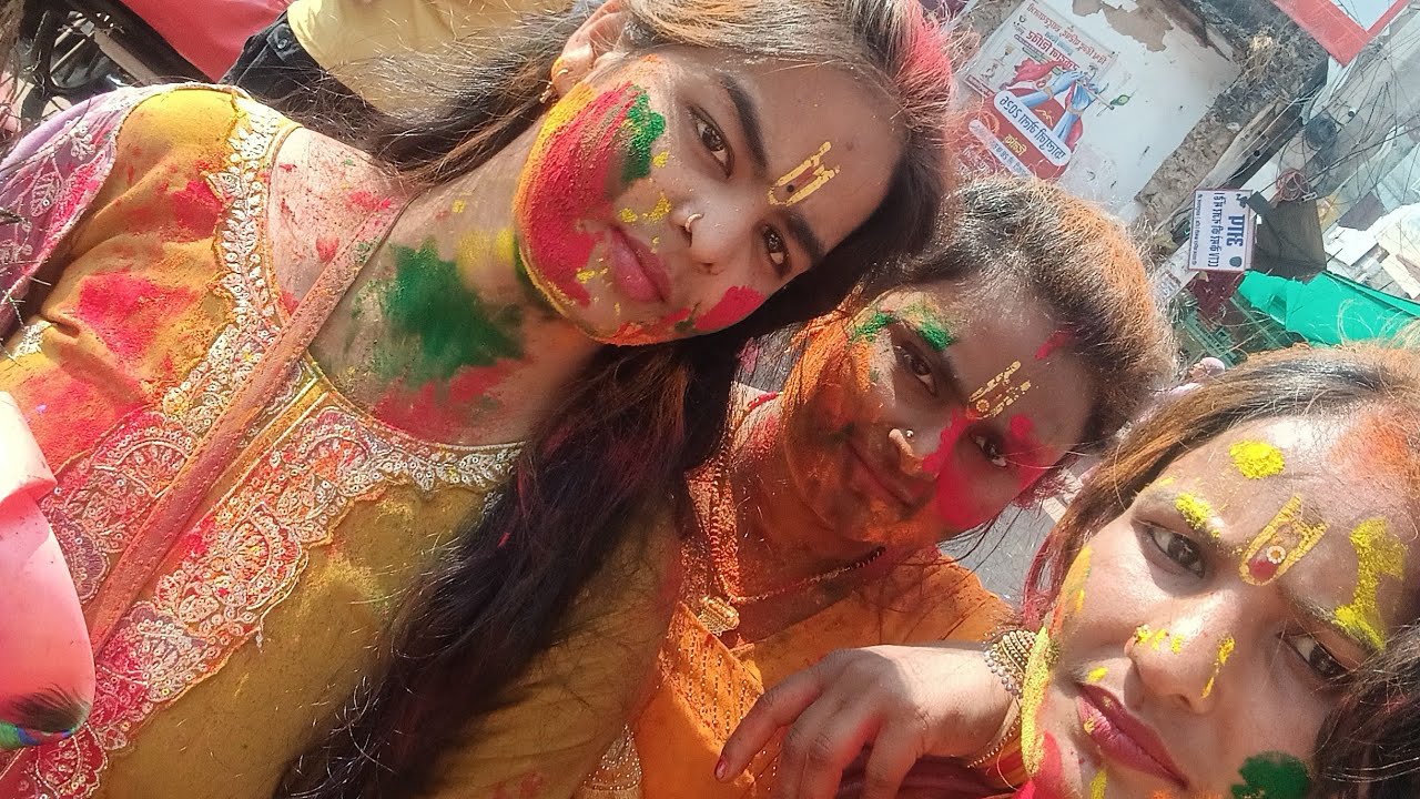 Punam kushvaha 575 is live Happy Holi friends Radhe Radhe 🙏🌹