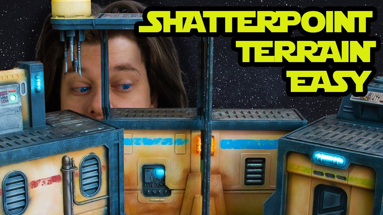 Star Wars Shatterpoint Terrain - Fast & Fabulous