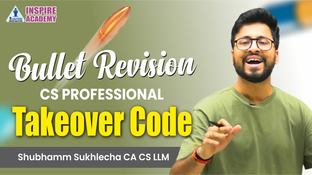 Takeover Code || Capsule session 8 || for CS Professional