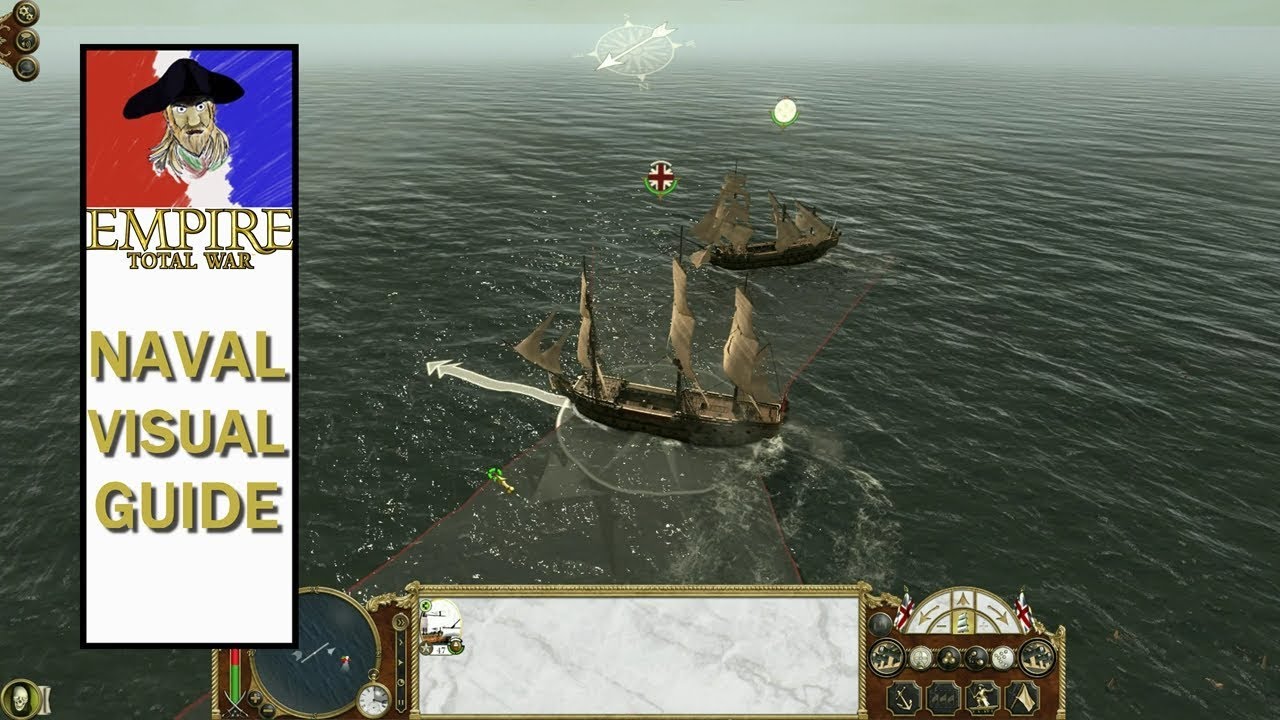 Визуальное руководство по морским сражениям Empire Total War: Советы и подсказки