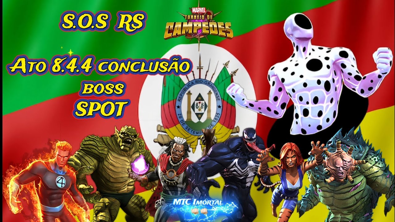 @MTC Imortal S.O.S RS/ato 8.4.4 conclusão/ boss SPOT | Marvel torneio de campeões | Mcoc | Mtc.