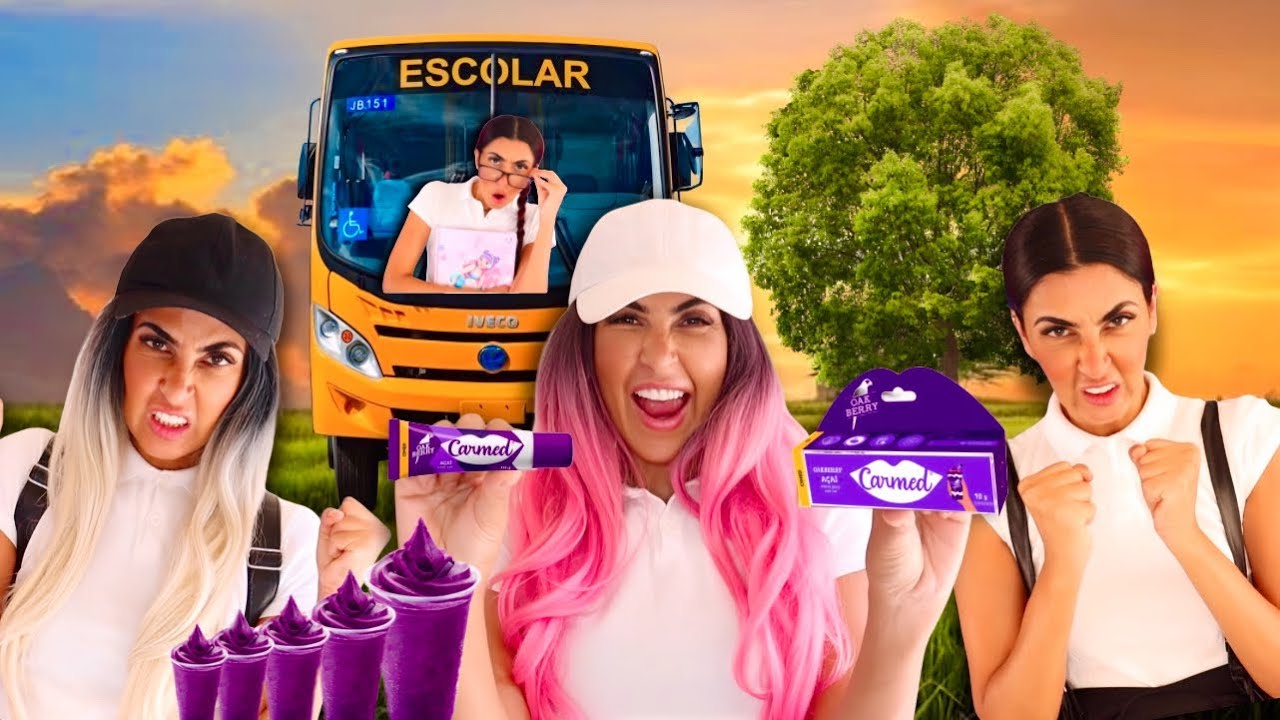 A CONFUSÃO NA ESCOLA O CARMED DE AÇAÍ #carmed