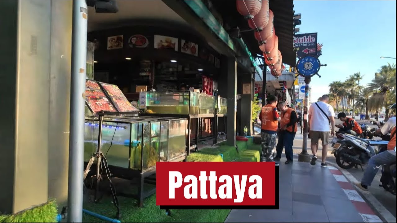 🇹🇭[4K] What REALLY Happens on a Pattaya Street Walk at Sunset?