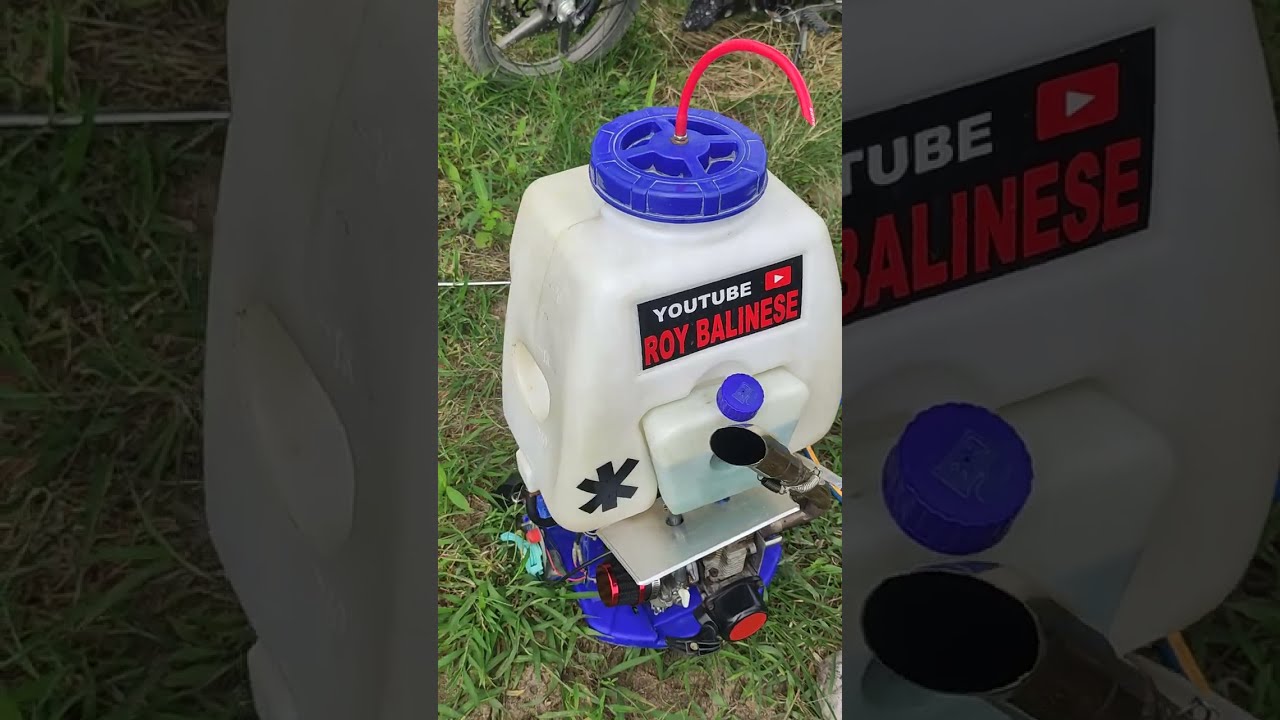 REVIEW  MODIFIKASI TANKI SEMPROT TU 26 TANOS