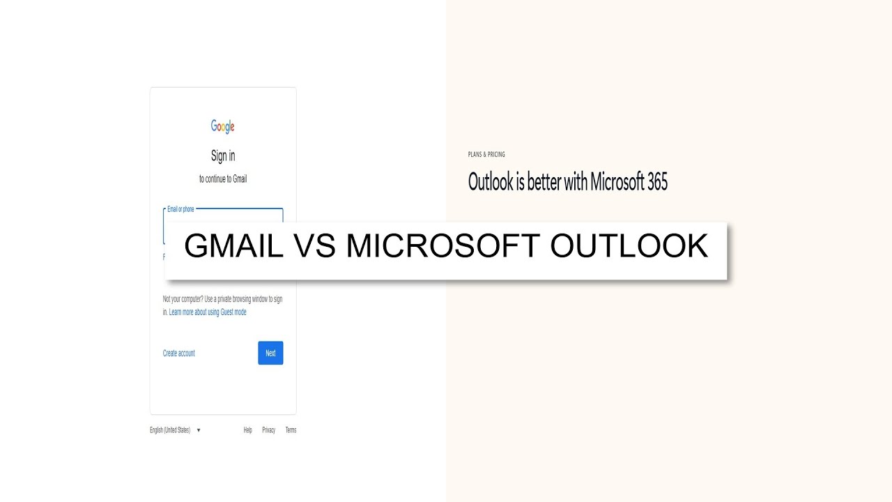 Gmail Vs Outlook &ndash; Which Email Client Has Better Features 2025 (BEST COMPARISON) (2026)