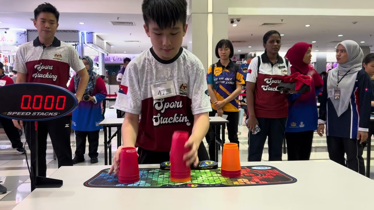 PRELIMS Mikail Zaquan : Kejohanan Sukan Stacking Pendidikan Khas Negeri Johor 2024