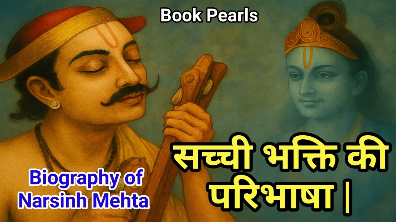 ** Biography of Narsinh Mehta | सच्ची भक्ति की परिभाषा | वैष्णव जन का रहस्य | Book Pearls