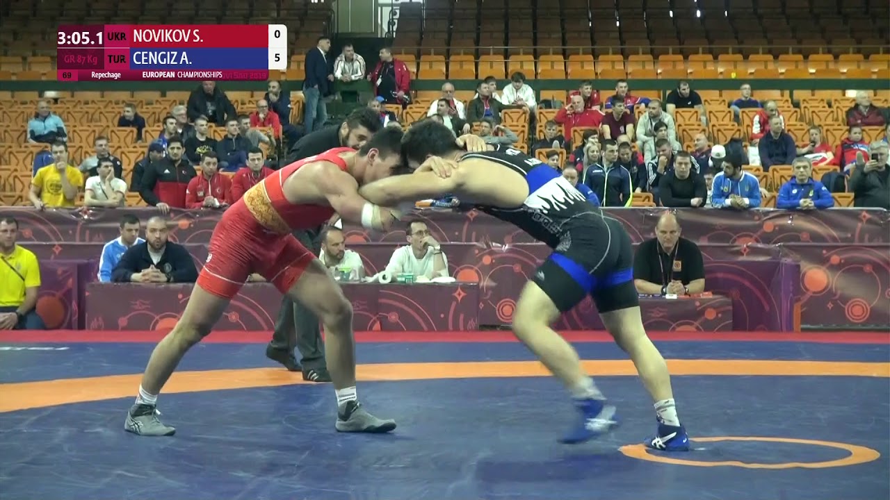 Repechage GR - 87 kg: S. NOVIKOV (UKR) v. A. CENGIZ (TUR)