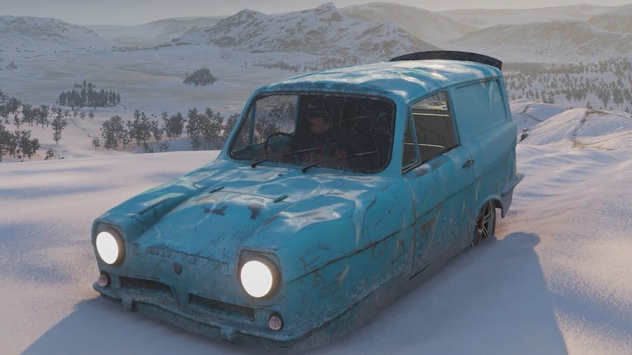 I Made A Three-Wheeled Car Drive 180 Miles Per Hour in Forza Horizon 4