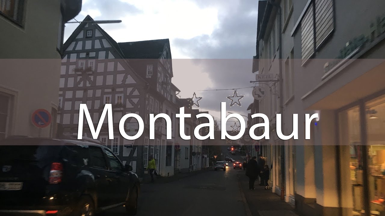 ГОРОДА ГЕРМАНИИ: МАЛЫШ МОНТАБАУР | Wir Fahren durch Montabaur