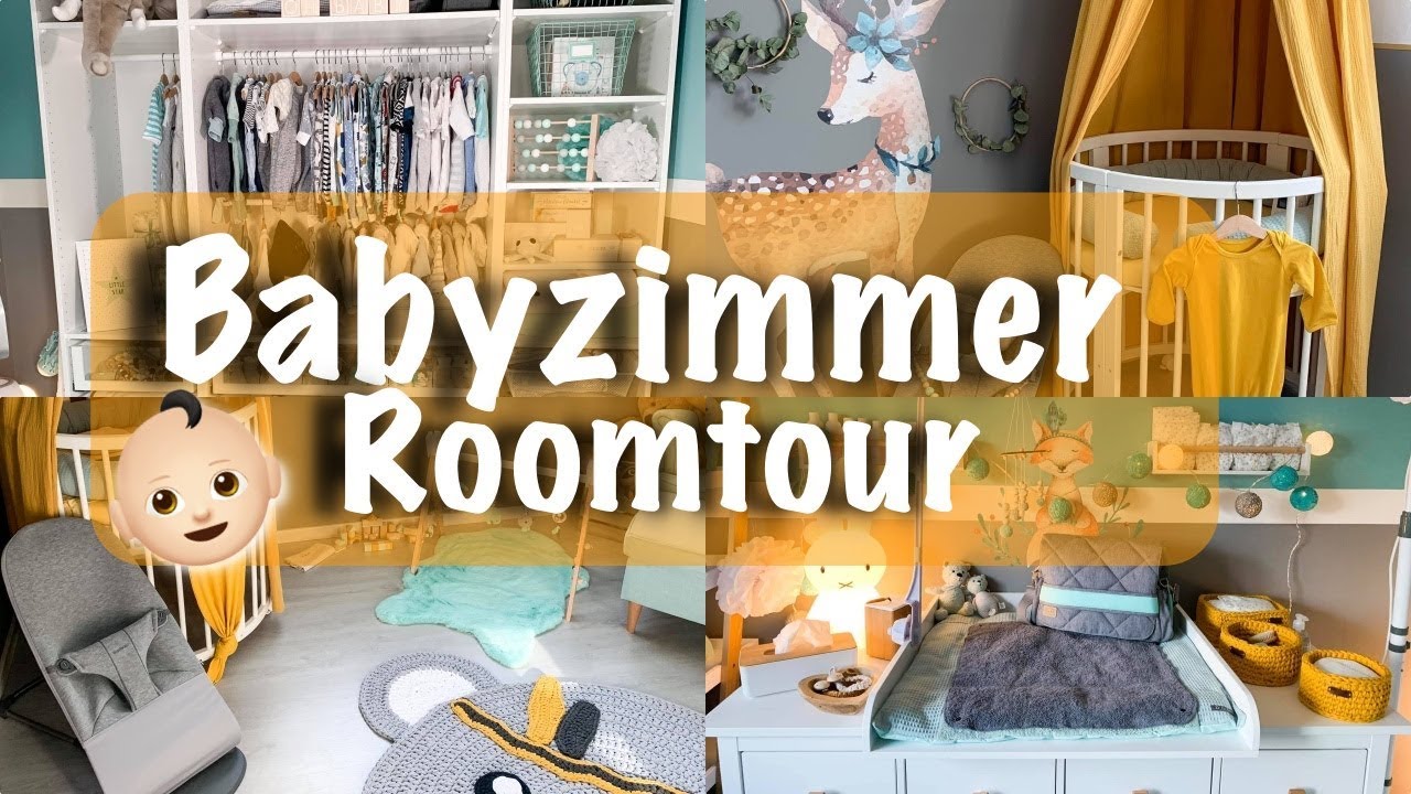 Das BABYZIMMER ist fertig! 👶🏼💙 ROOMTOUR 💙 | Allaboutanna