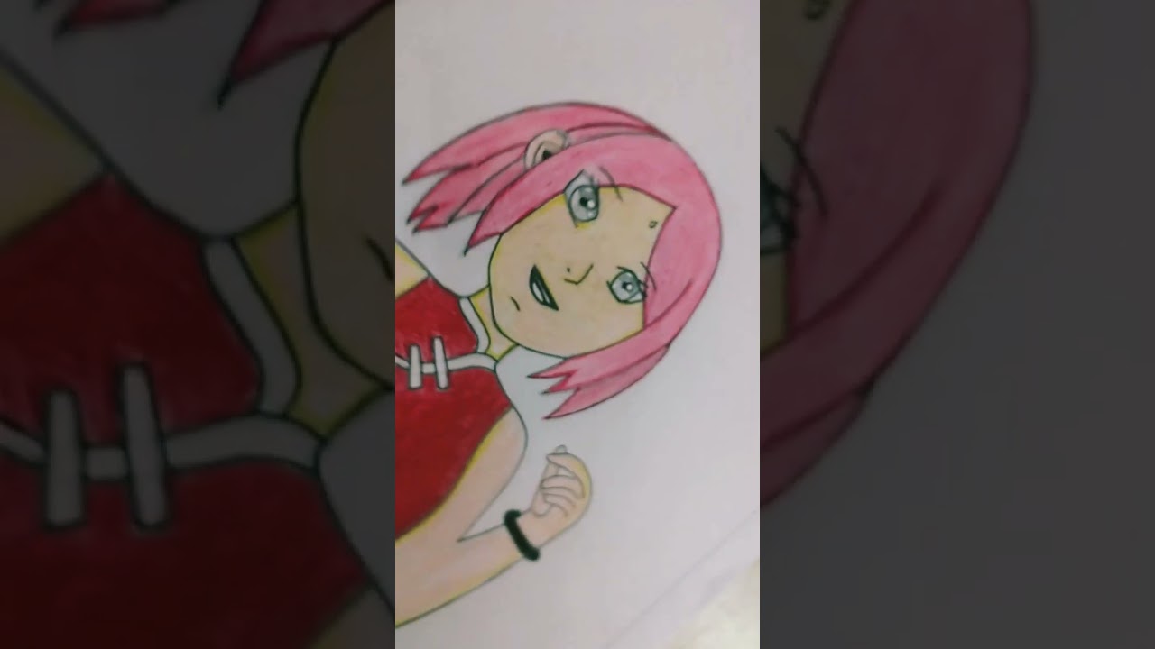 #sakura #anime#naruto 🥰🥰❤❤#craftvlog #shorts sorry sakura fans 😅