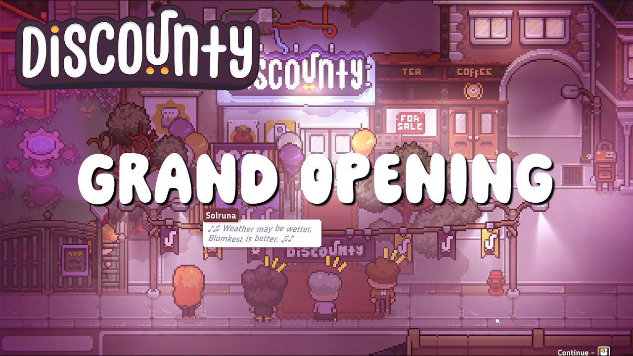 DISCOUNTY | Grand Opening | longplay | No Commentary