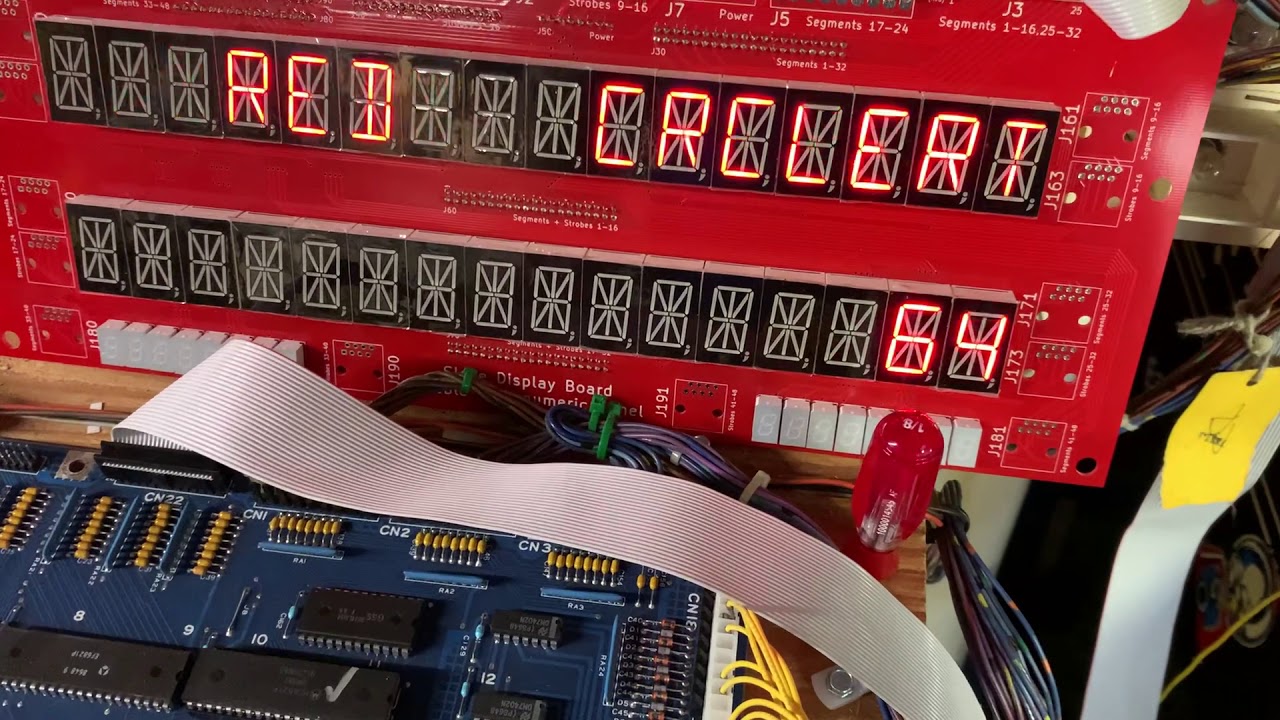 Data East Secret Service repair and test