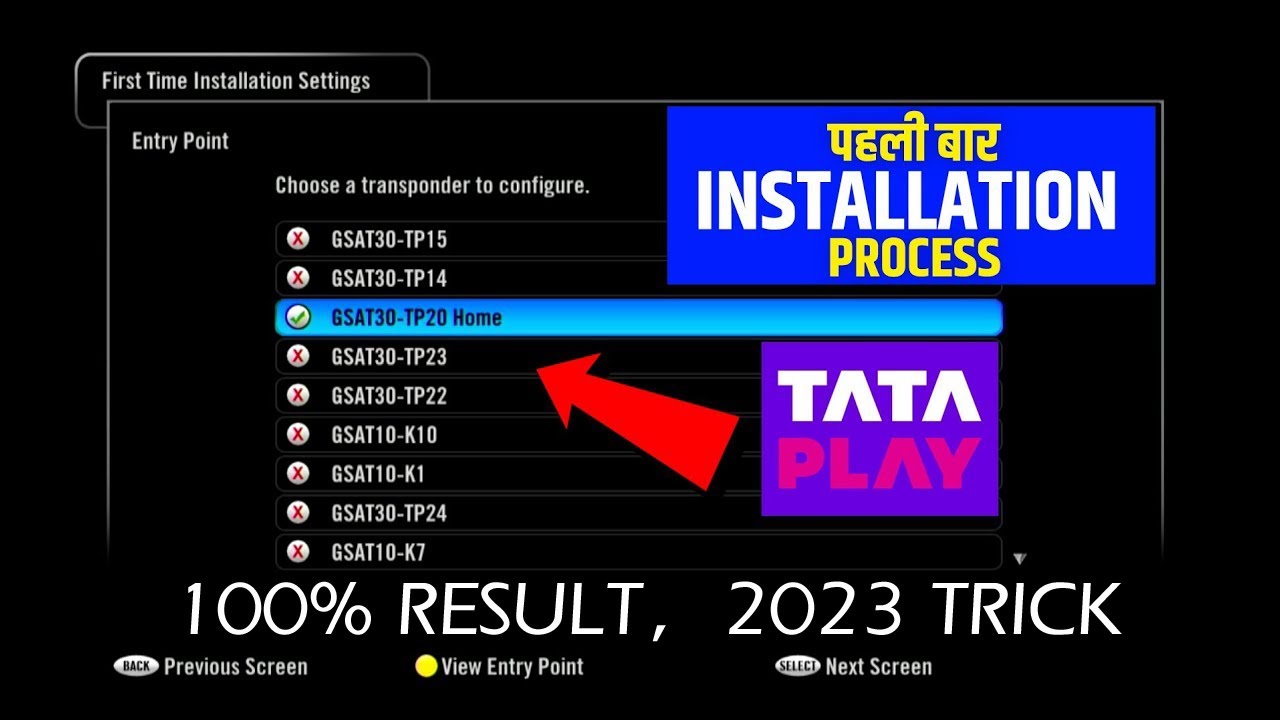 HOW TO MASTER RESET TATA PLAY 2023