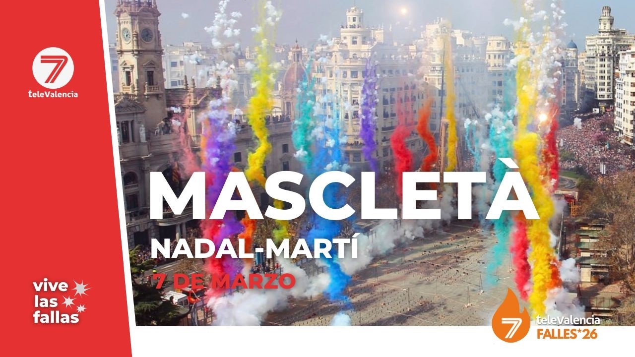 🔴 DIRECTO | Mascletà 7 de marzo 2026 a cargo de Nadal Martí