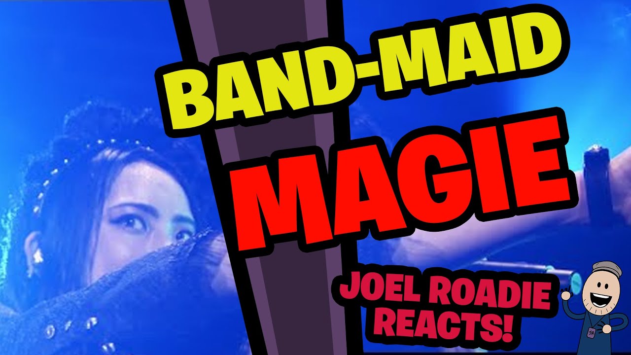 BAND-MAID / Magie (Official Live Video) - Roadie Reacts