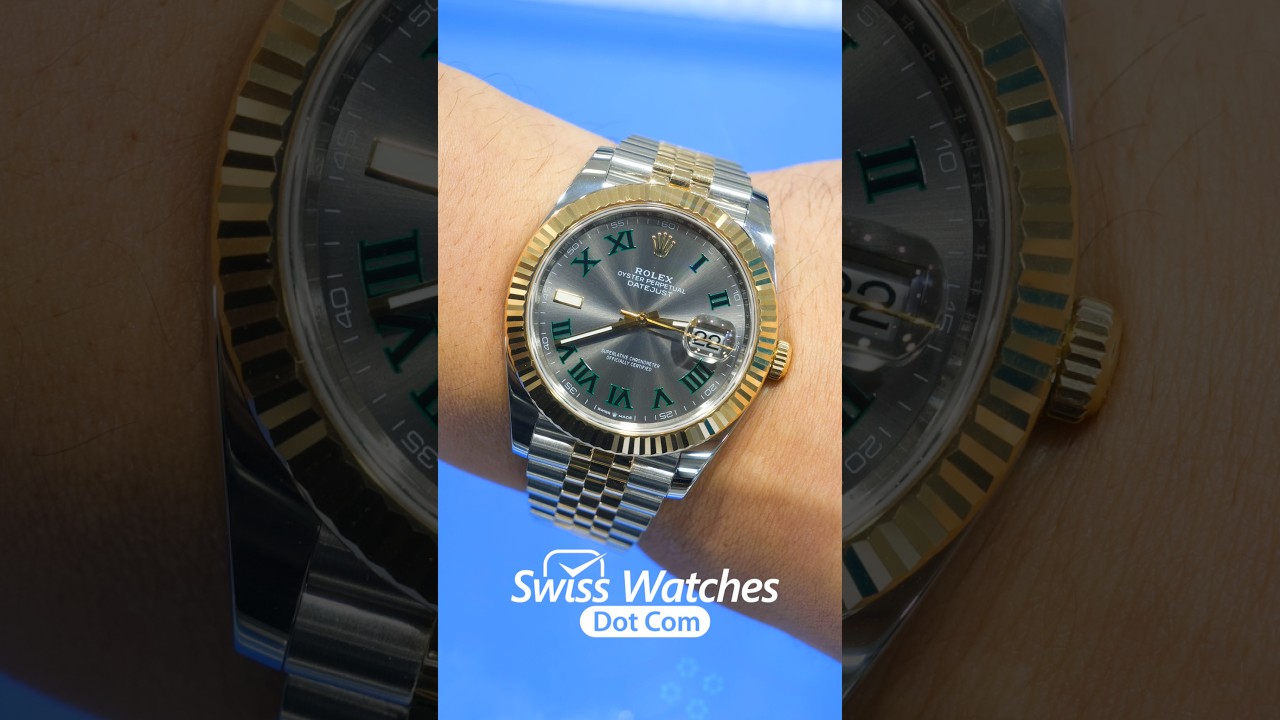 Rolex Datejust 41MM Two Tone Yellow gold Wimbledon Dial 2025 🚨AVAILABLE Not affiliated with Rolex.