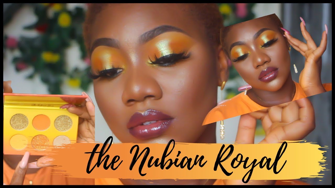 The Nubian Glow Eyeshadow Tutorial and First Impressions - Juvia's Place/ Valentine Look #1