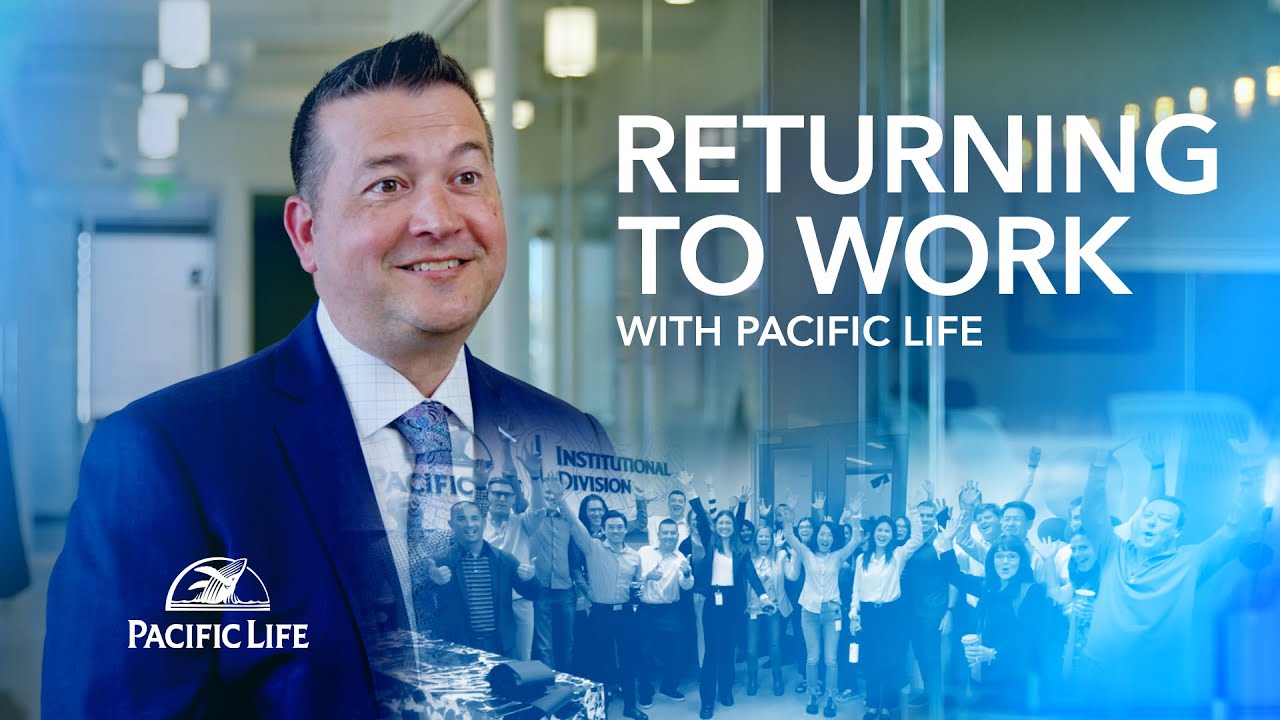 Pacific Life’s Institutional Team Celebrates Return to Office