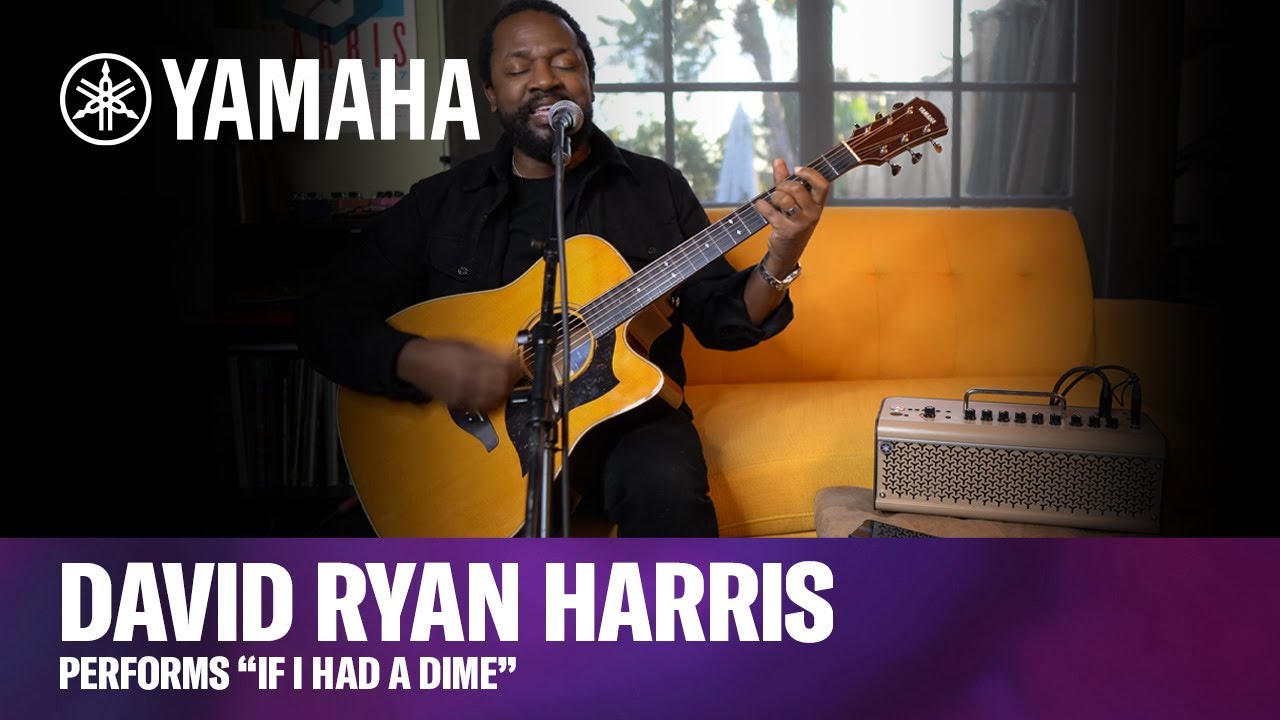Yamaha | David Ryan Harris performs “If I Had a Dime” with his A5R ARE guitar & THR30IIA Wireless