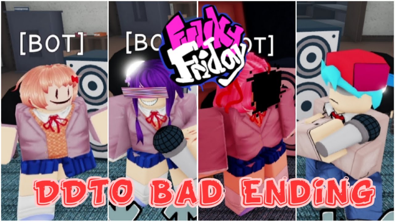 [Funky Firday] Doki Doki Takeover BAD ENDING + Avatar Outfit