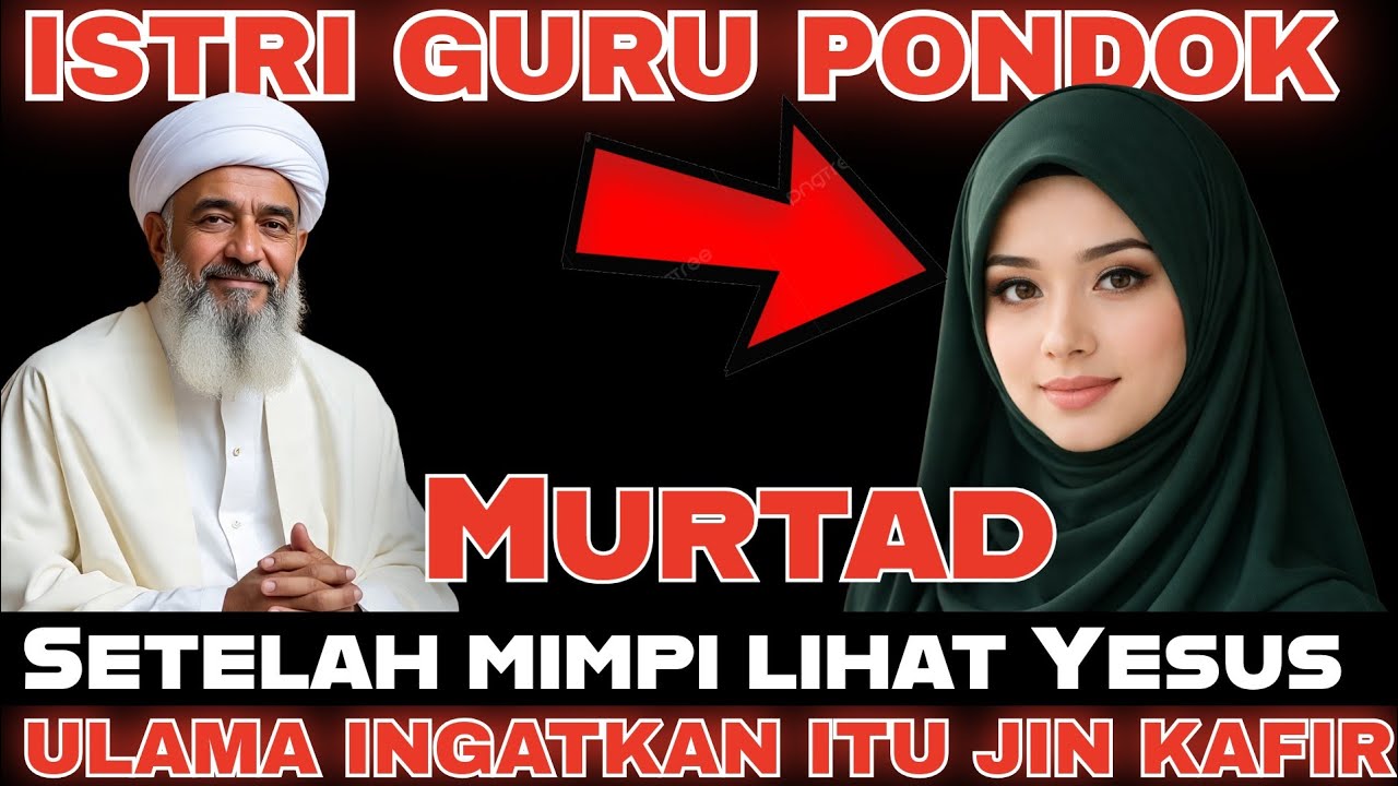 MURTAD TERIMA YESUS SAAT ALAMI PERJUMPAAN PRIBADI DENGAN TUHAN YESUS 