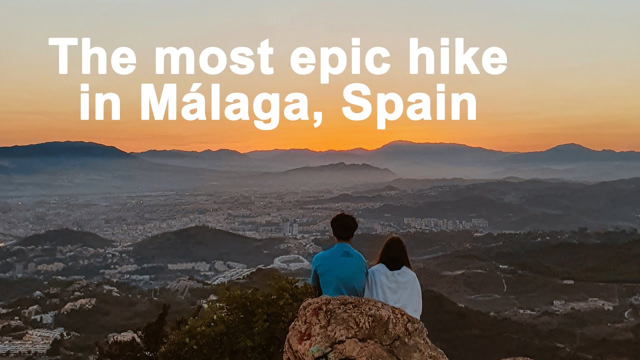 Most underrated viewpoint in M&aacute;laga, Spain | San Ant&oacute;n sunset hike | must-see in Malaga