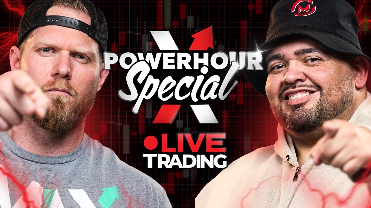 Live Trading Futures - Power Hour Special