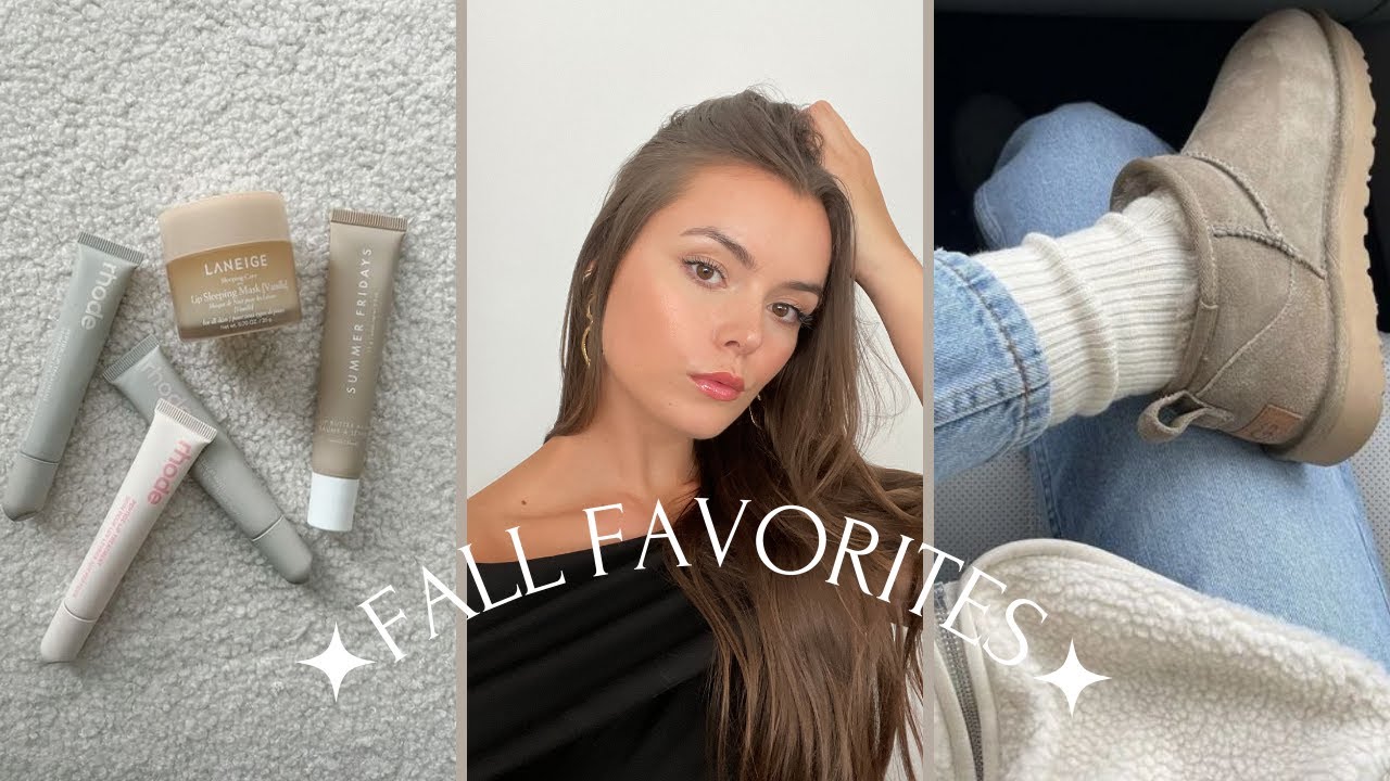 MES FAVORIS DE L'AUTOMNE : that girl edition